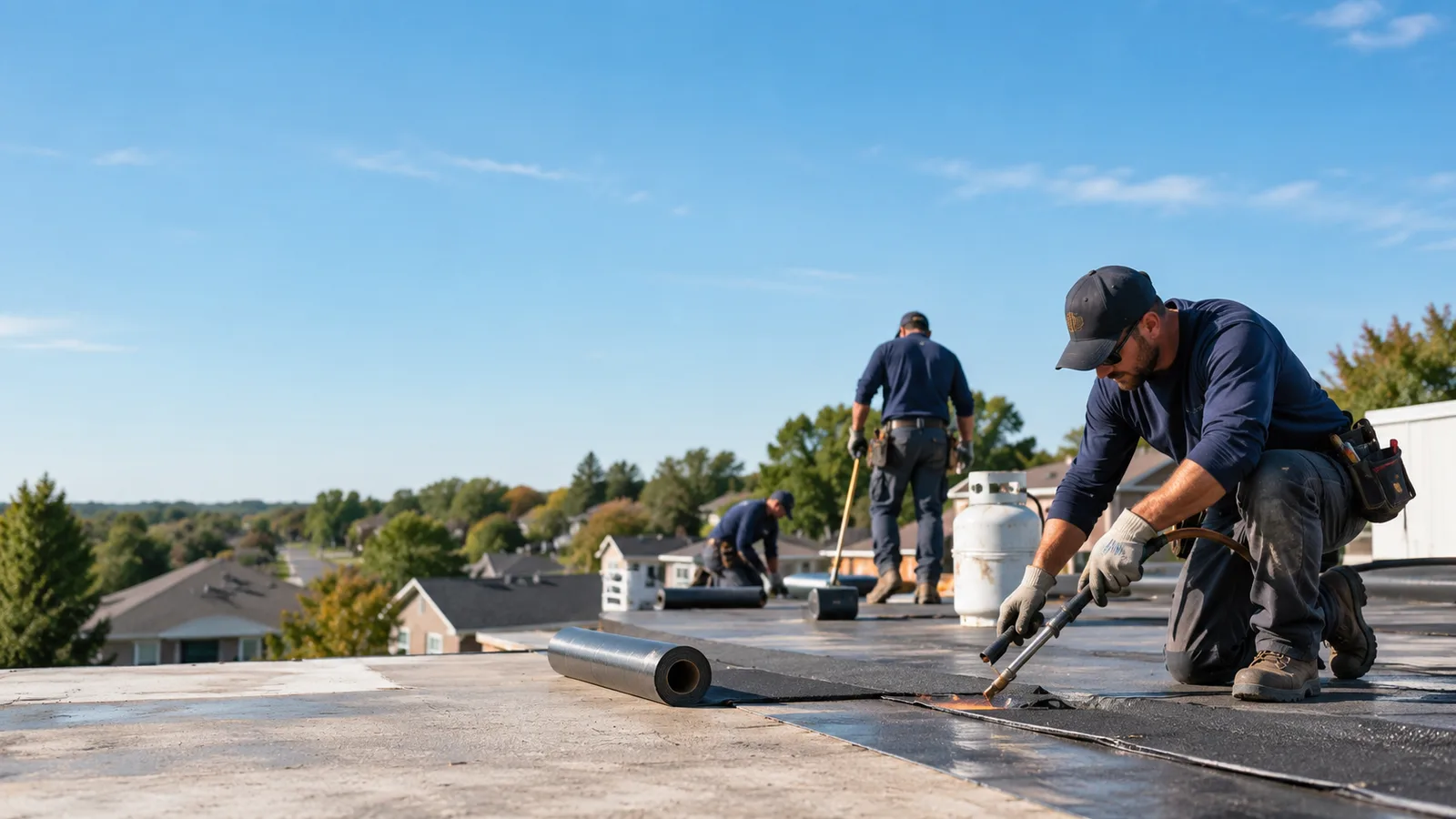 Flat Roof Leak Repair providers in Barbeau, MI